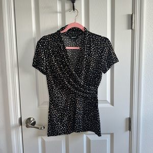 DKNY business wrap top